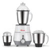 Rico Mixer Grinder MG1810 1HP Mixer Grinder with 3 Jars (White) - RIC069