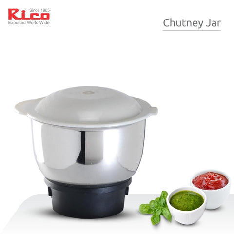 Rico MG1803 750W Mixer Grinder with 3 Jars (White)