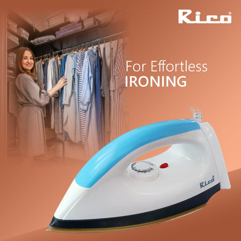 Rico Iron Dry AI04 750W (White) - RIC021