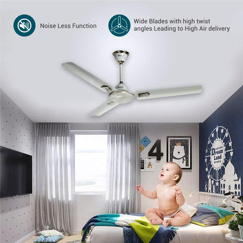 Rico Ceiling Fan CF808 1200mm (Ivory Decorative) 48”- RIC031