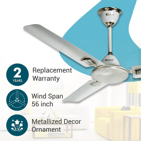 Rico Ceiling Fan CF810 1400mm (Ivory Decorative)-RIC032