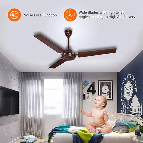 Rico Ceiling Fan CF807 1200mm (Brown) - RIC048