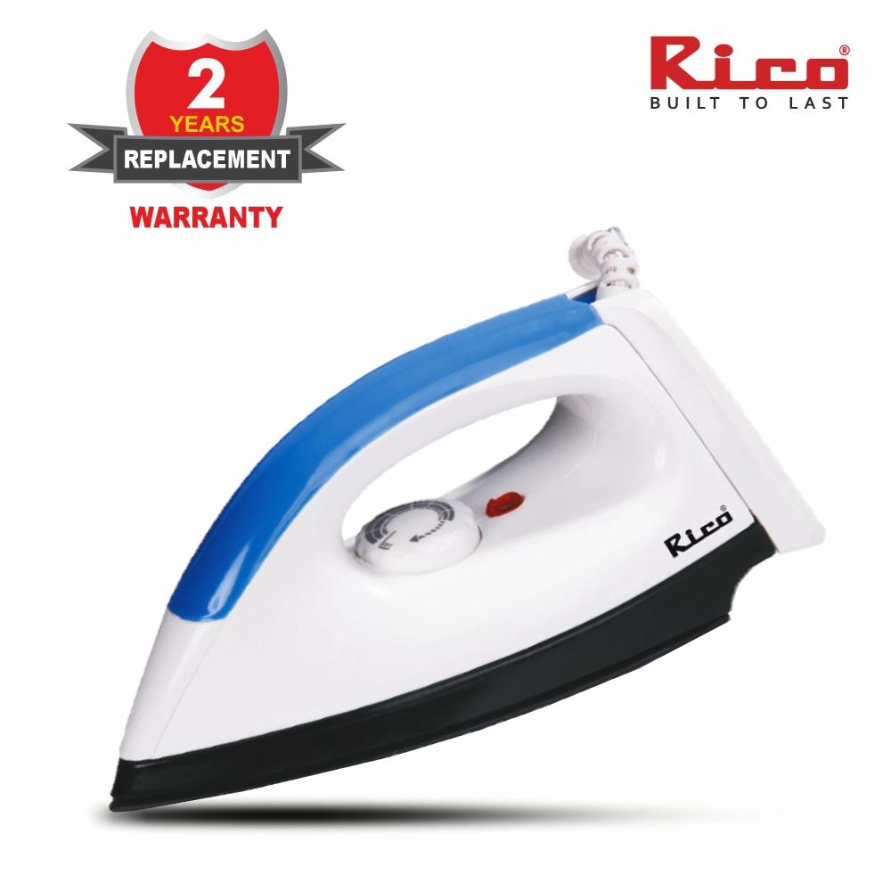 Rico SI04 1600 watts Steam Iron (Red)– Rico Mauritius