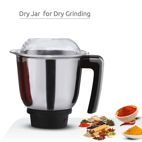 Rico MG1808 1HP Mixer Grinder with 3 Jars (Red)