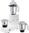 Rico MG828 650W Mixer Grinder with 3 Jars (White) - RIC066