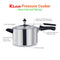 Rico PCIL8 Inner Lid 8 Litres Pressure Cooker (Silver).