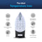 Rico SI2111 2200 Watts Japanese Technology Ideal Temperature Steam Iron With Spray| Burn Free | Press Iron Clothing | Auto Shut-Off | Black - RIC105